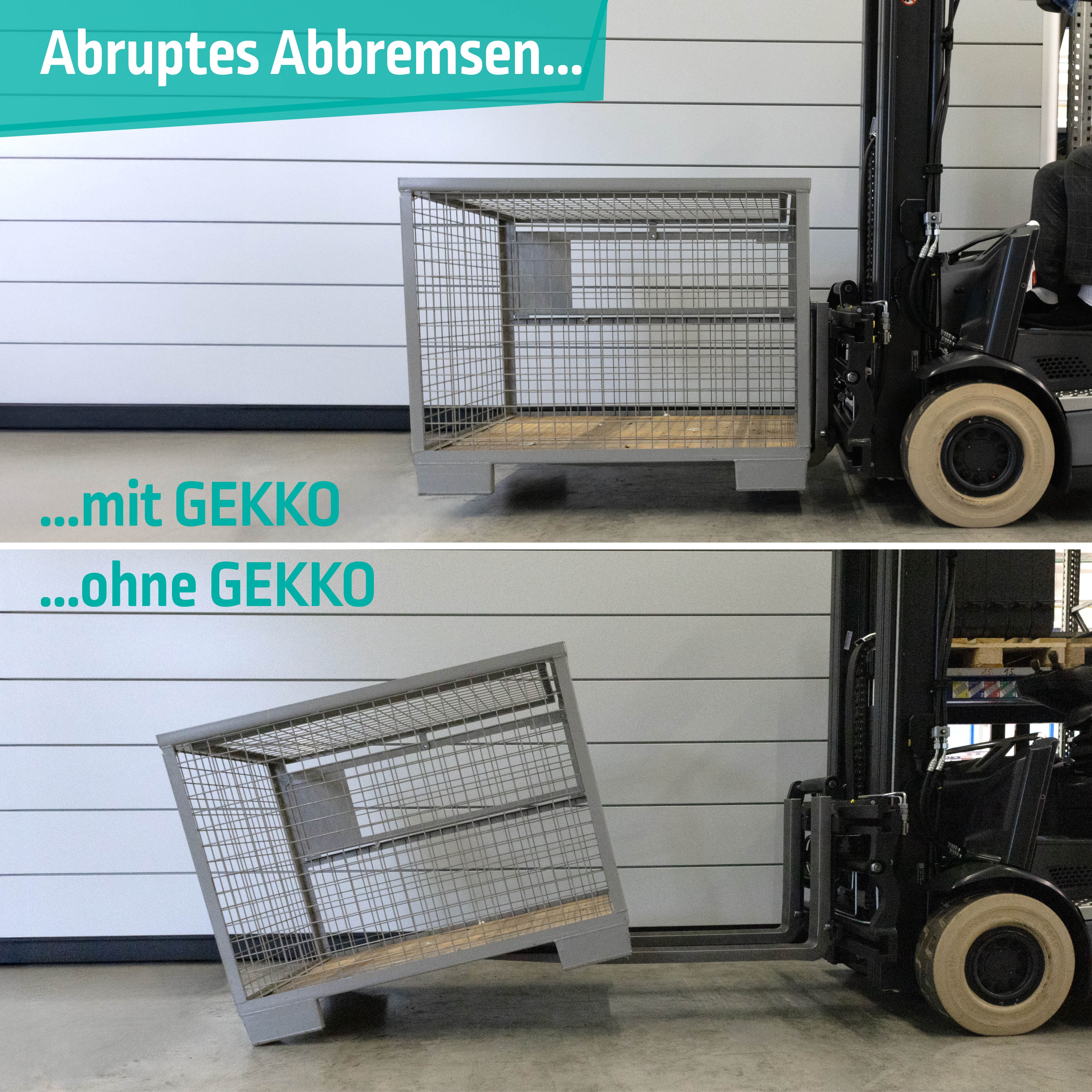 GEKKO Anwendungsbeispiel Rutschhemmung