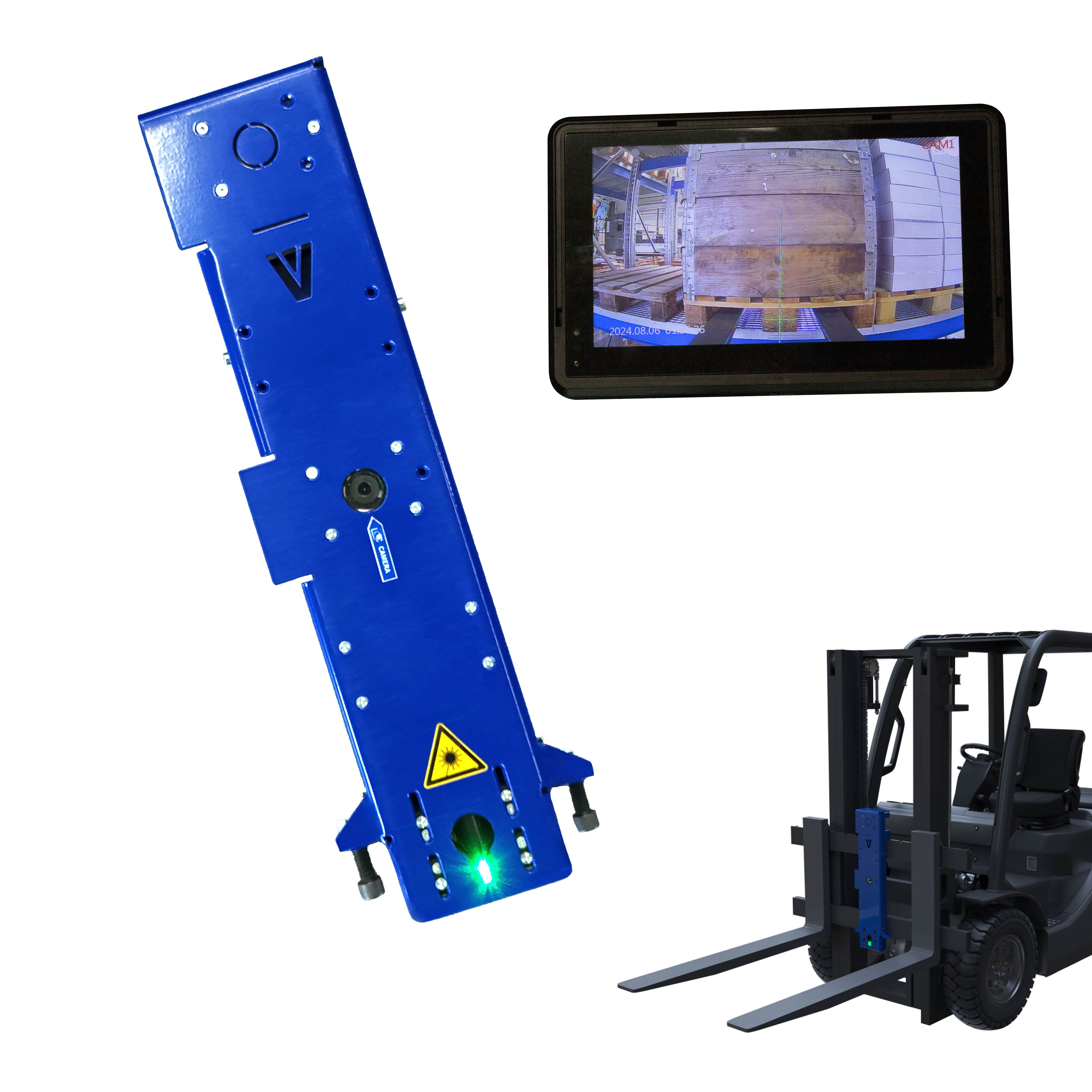 LIZZARD Premium Gabelstapler Laser und Kamerasystem