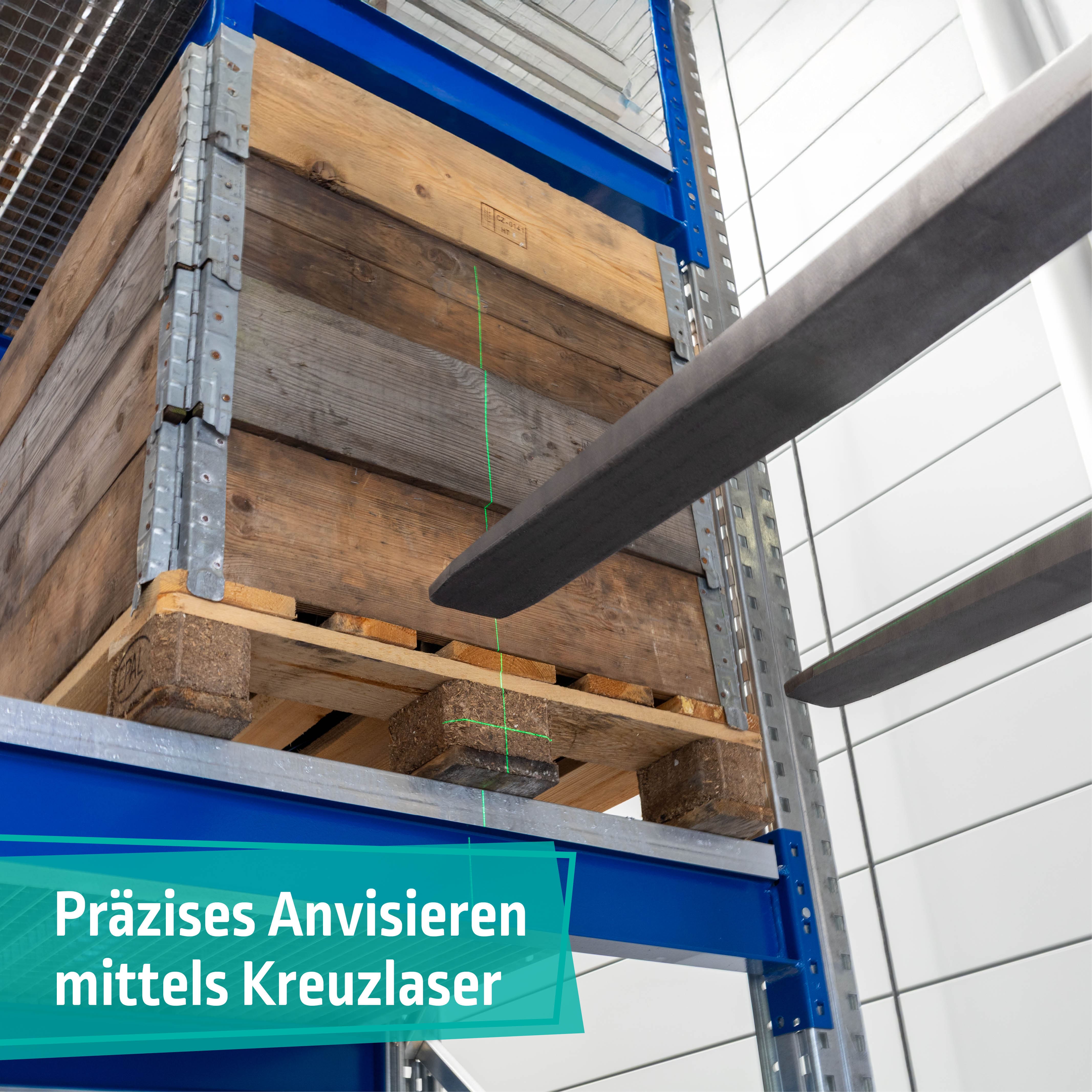 Palette präzise Anvisieren mit LIZZARD Target