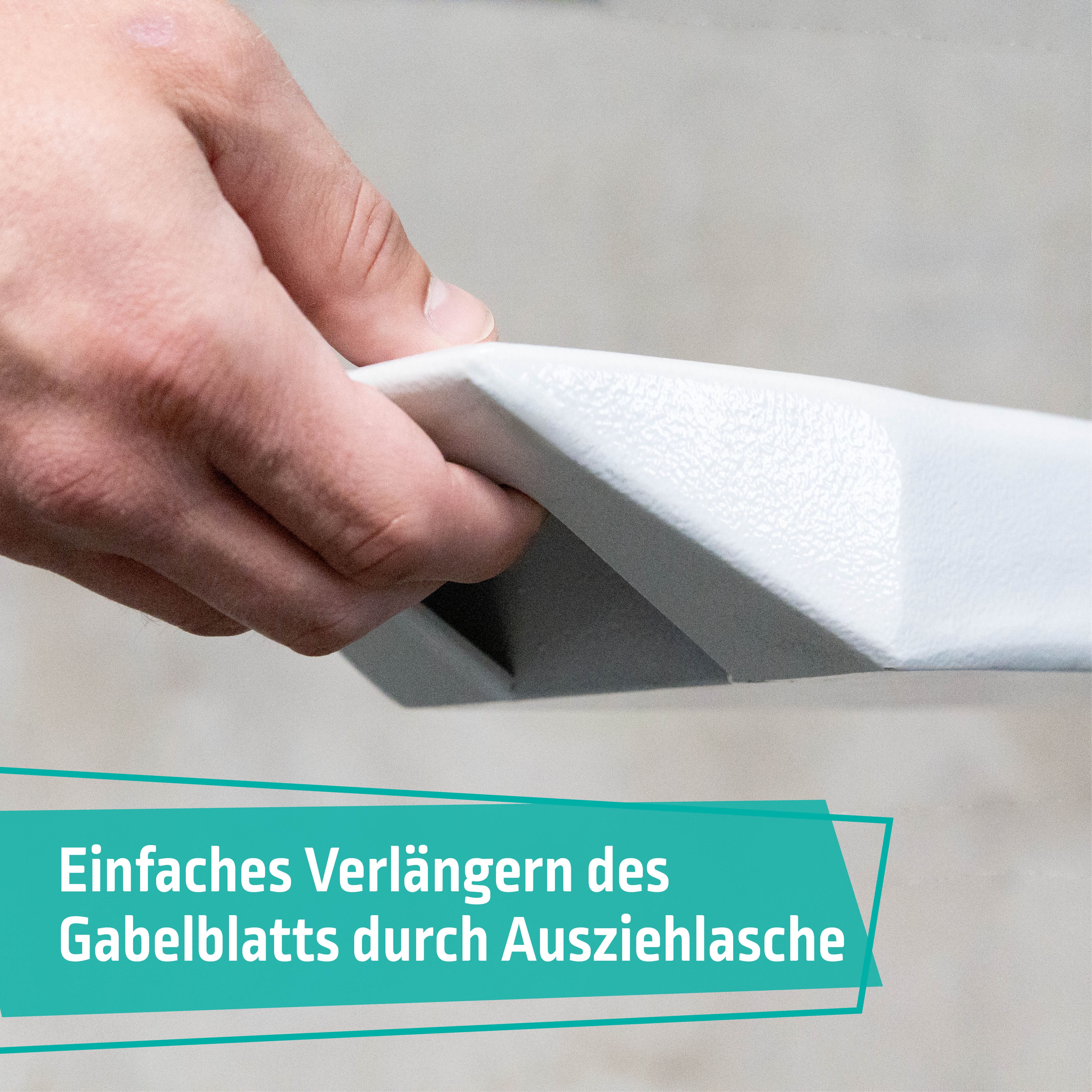 ManuTel Teleskopgabelzinken einfach verlängern