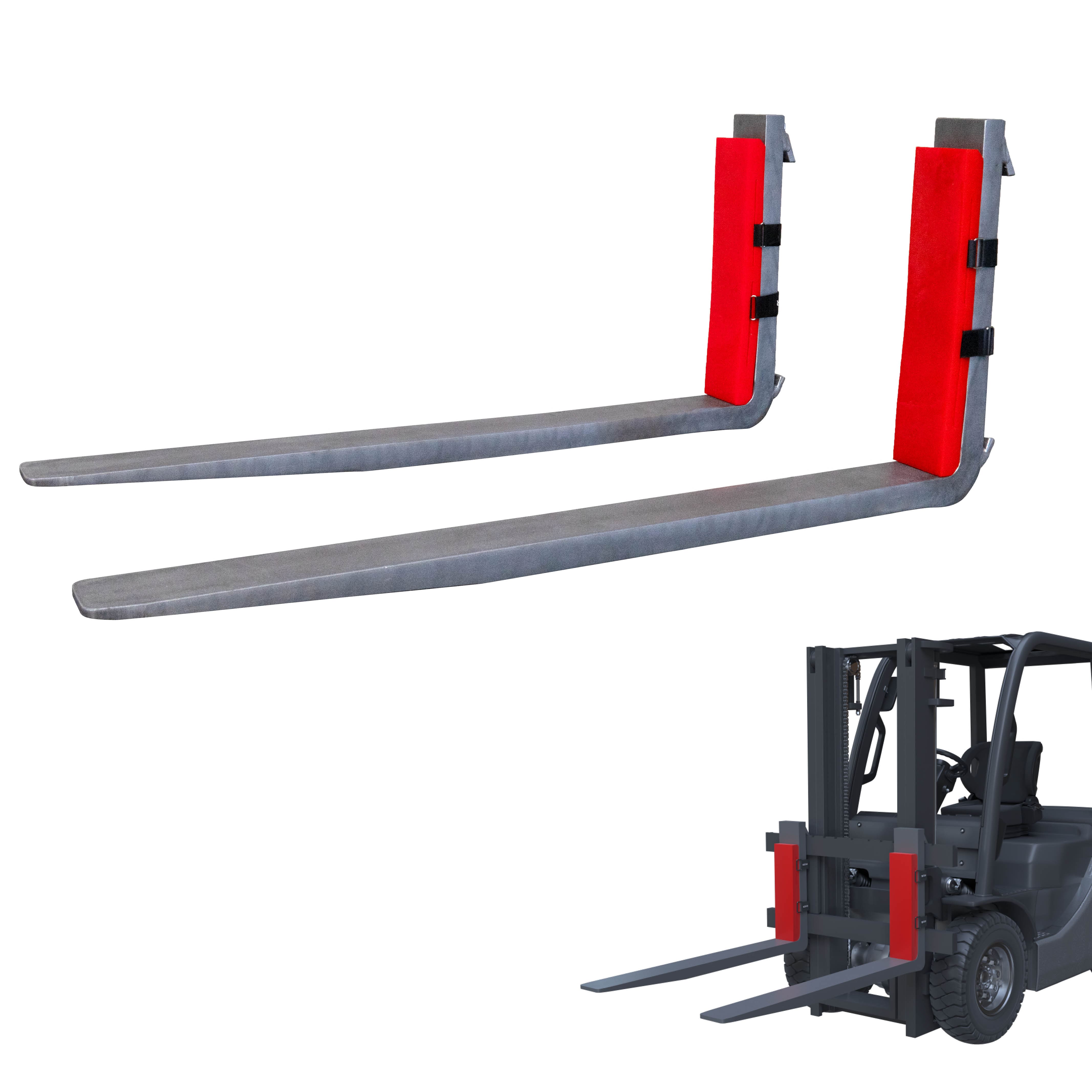 Anfahrschutz KOALA und Gabelstapler mit Montagebeispiel