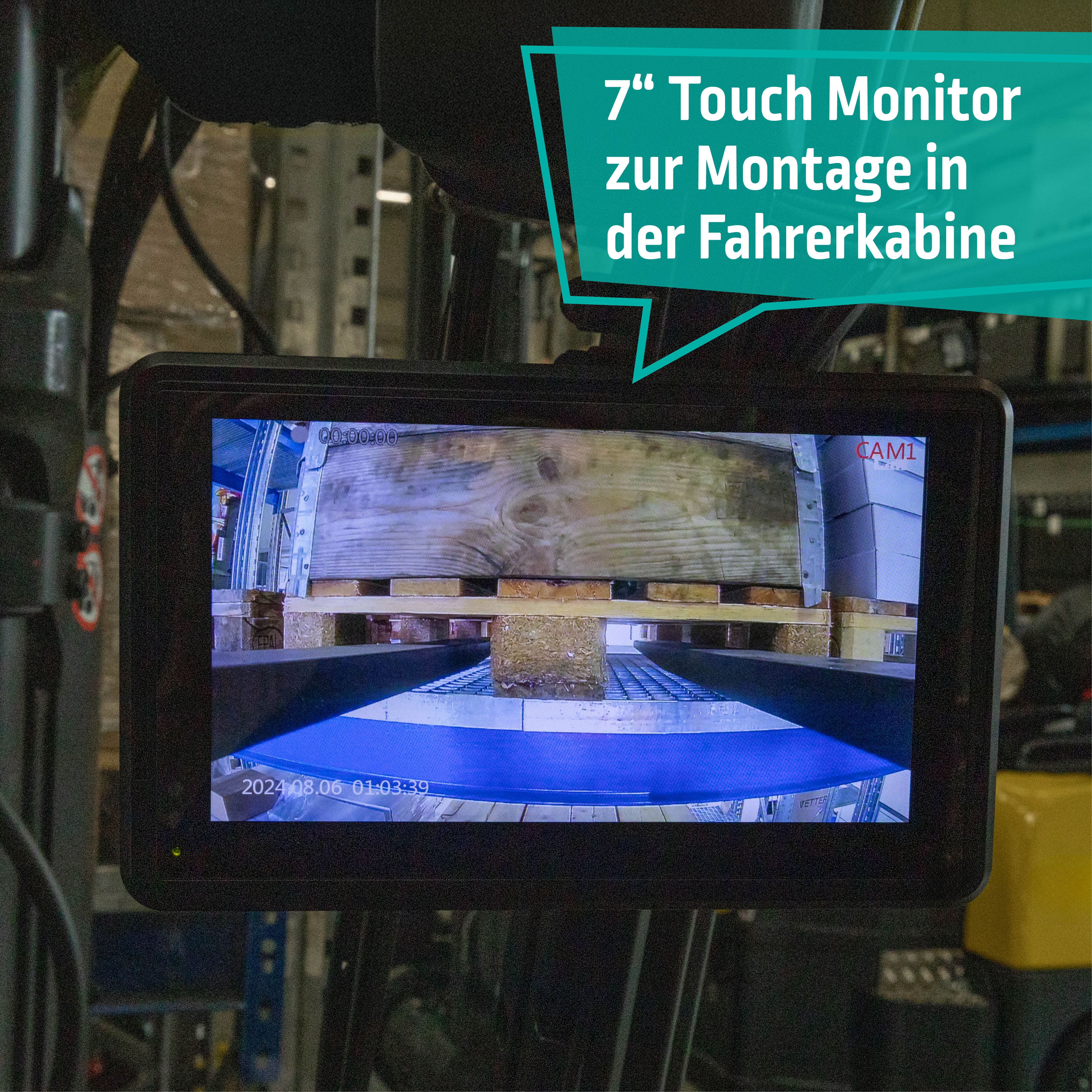 Touch Monitor des LIZZARD Cam