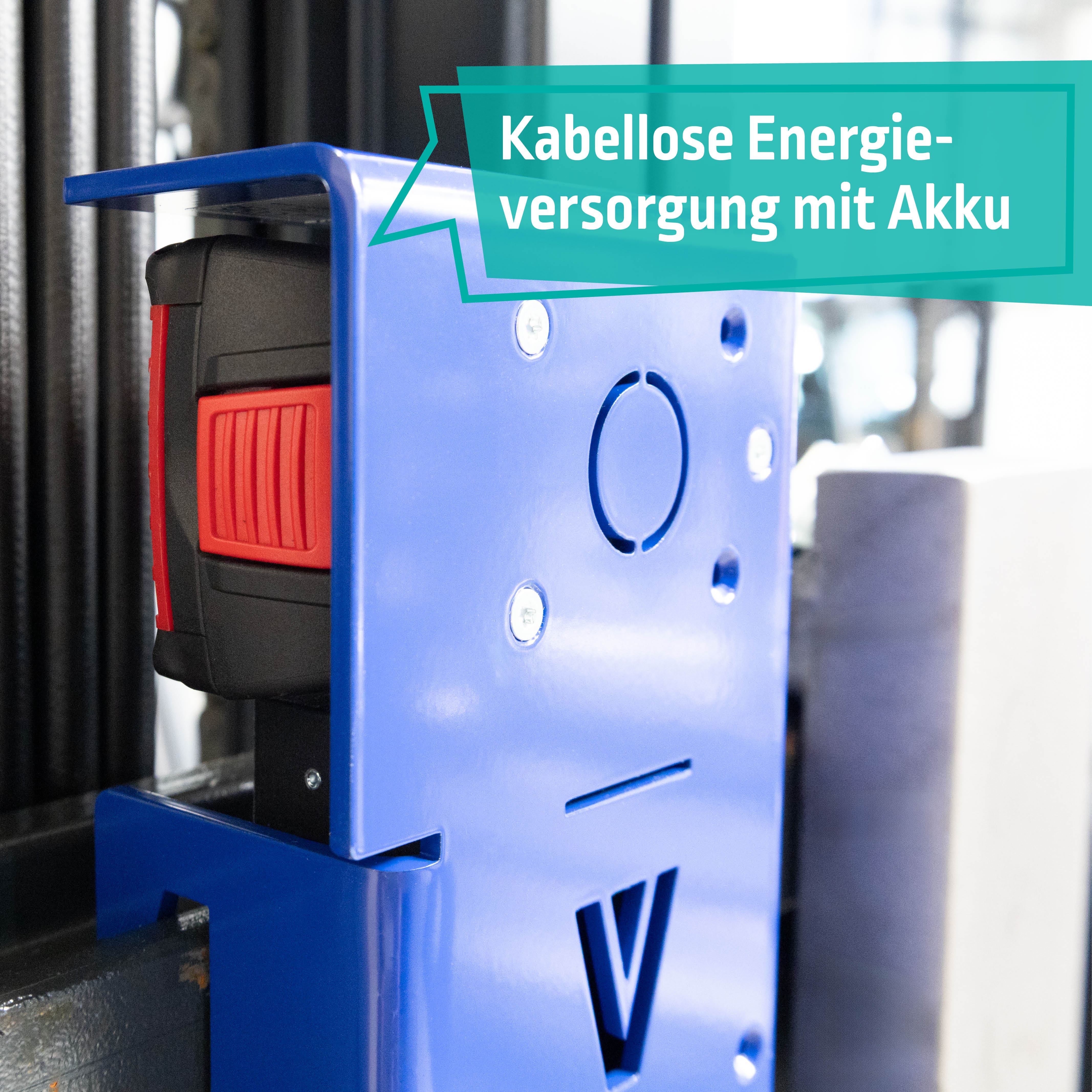 Lizzard Target Kabellose Energieversorgung mit Akku