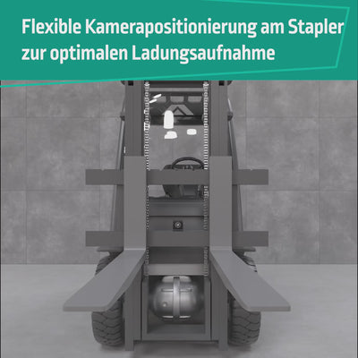 LUXX FC: Einsatz bei der Ladungsaufnahme mit dem Flurförderzeug