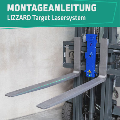 Montageanleitung LIZZARD Target Ziellaser am Gabelträger