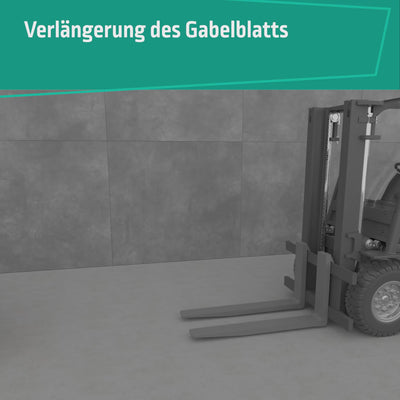 Gabelverlängerung Einsatz: Transport mehrerer Paletten